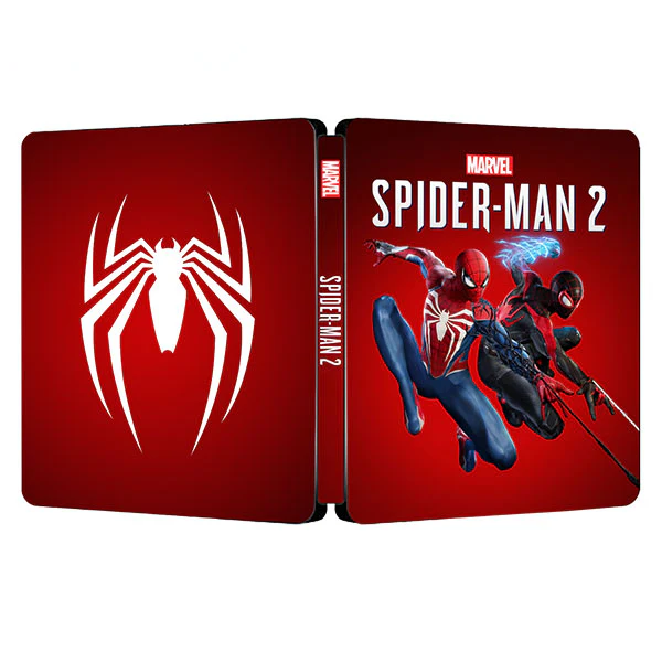 Spider-Man 1, 2 & Miles Morales Limited Bundle Edition | For PS4/PS5 Steelbook | ONi Fantasy Box