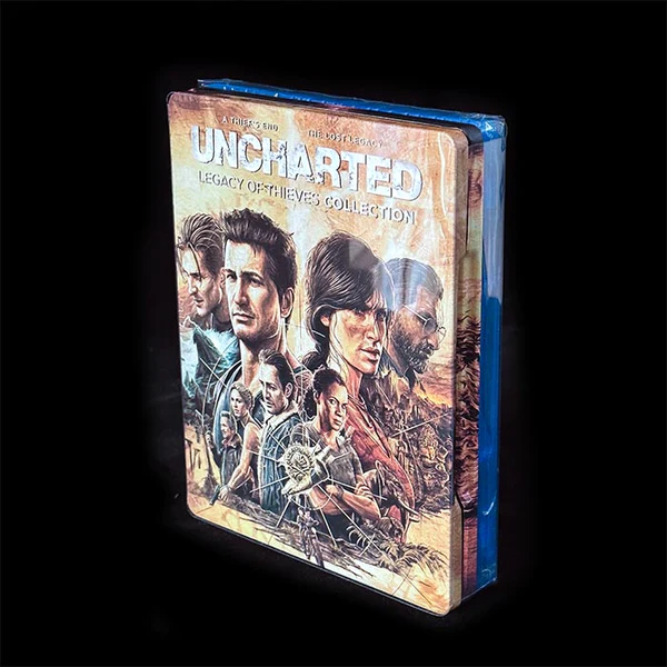 Colección Uncharted Legacy of Thieves | Para PS4/PS5 Steelbook | Caja de fantasía ONi