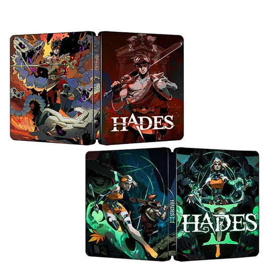 Hades I & II Immortal Edition Prince & Princess Bundle | For PS4/PS5 Steelbook | ONi Fantasy Box