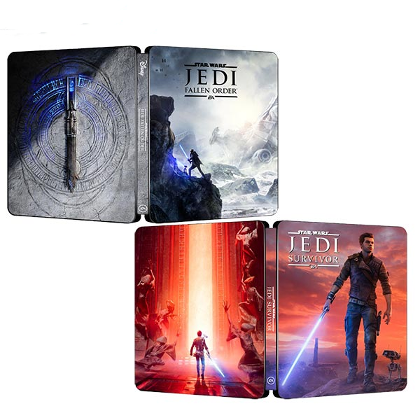 Star Wars Jedi Bundle - Fallen Order + Survivor Bundle | For PS4/PS5 Steelbook | ONi Fantasy Box