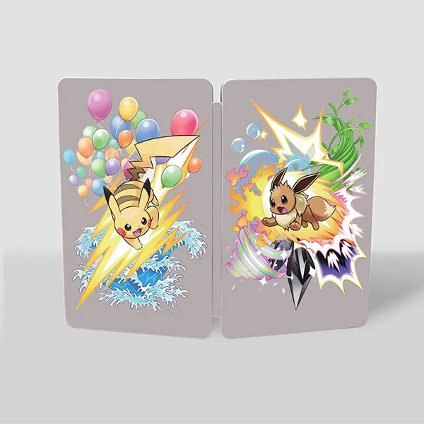 Pokémon: Let's Go, Pikachu! and Pokémon: Let's Go, Eevee!  | For Nintendo Switch Steelbook | ONi Fantasy Box