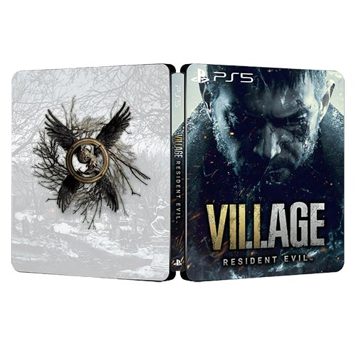 Resident Evil 8 Pueblo | Para PS4/PS5 Steelbook | Caja de fantasía ONi