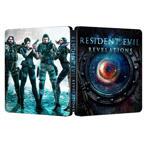 Revelaciones de Resident Evil | Para PS4/PS5 Steelbook | Caja de fantasía ONi