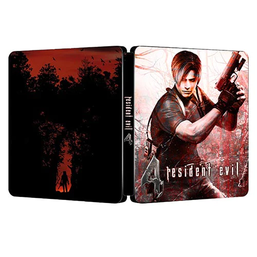 Residente malvado 4 | Para PS4/PS5 Steelbook | Caja de fantasía ONi