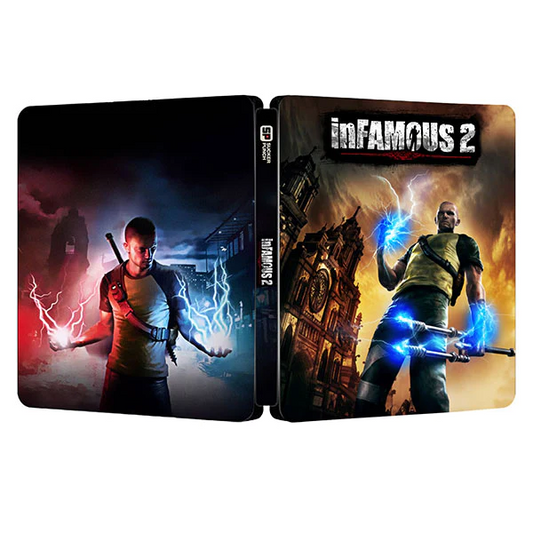 infame 2 | Para PS4/PS5 Steelbook | Caja de fantasía ONi