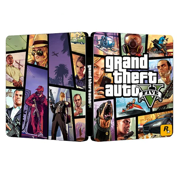 Grand Theft Auto V | Für PS4/PS5 Steelbook | ONi Fantasy Box