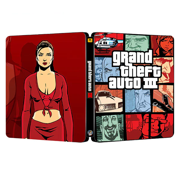 Grand Theft Auto III | For PS4/PS5 Steelbook | ONi Fantasy Box