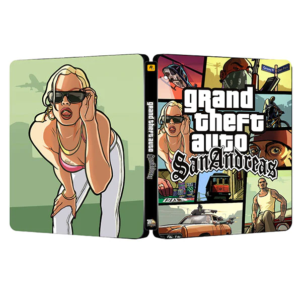 Grand Theft Auto San Andreas | For PS4/PS5 Steelbook | ONi Fantasy Box