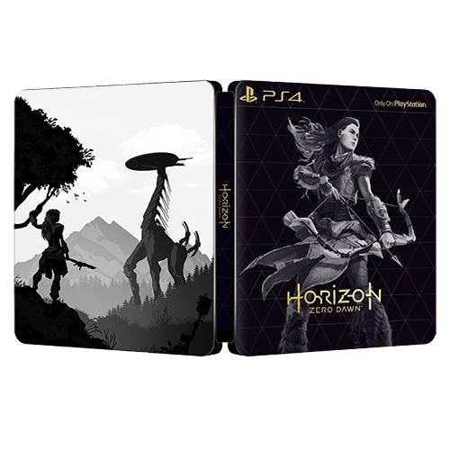 Horizonte Cero Amanecer | Para PS4/PS5 Steelbook | Caja de fantasía ONi