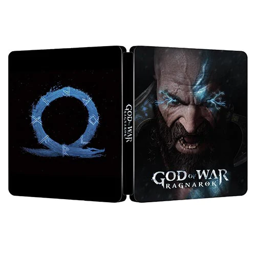 Dios de la guerra Ragnarök | Para PS4/PS5 Steelbook | Caja de fantasía ONi