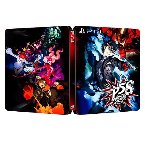 Lucha de Persona 5 | Para PS4/PS5 Steelbook | Caja de fantasía ONi