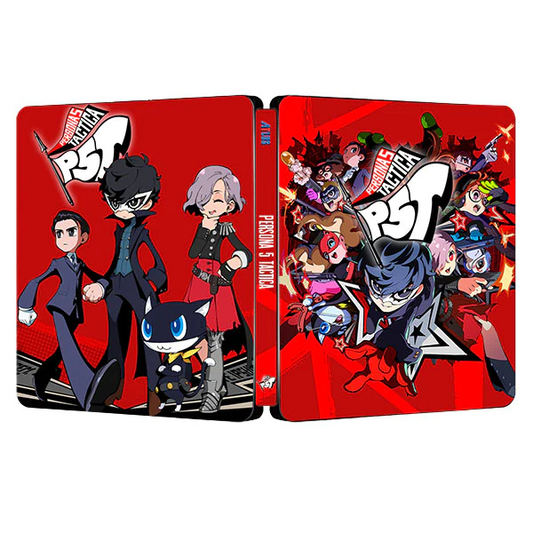 Persona 5 Táctica | Para PS4/PS5 Steelbook | Caja de fantasía ONi