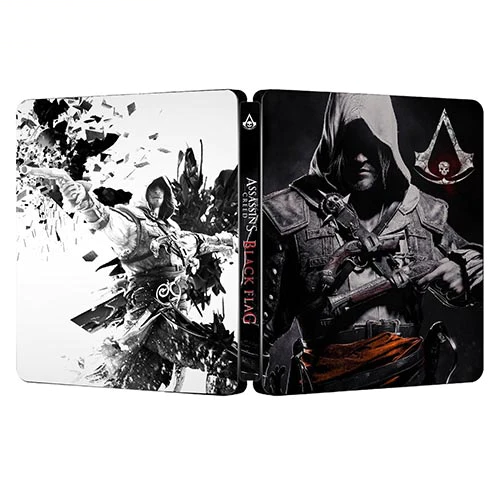 Assassin's Creed IV Bandera Negra | Para PS4/PS5 Steelbook | Caja de fantasía ONi