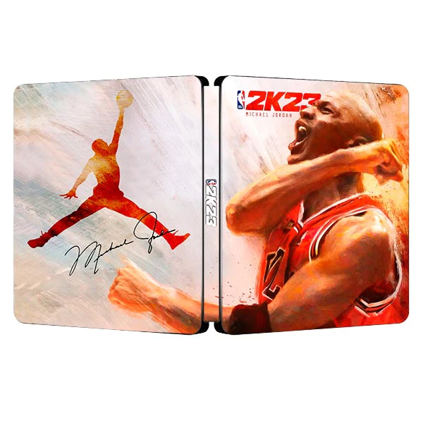 NBA 2K23 Michael Jordan | Para PS4/PS5 Steelbook | Caja de fantasía ONi