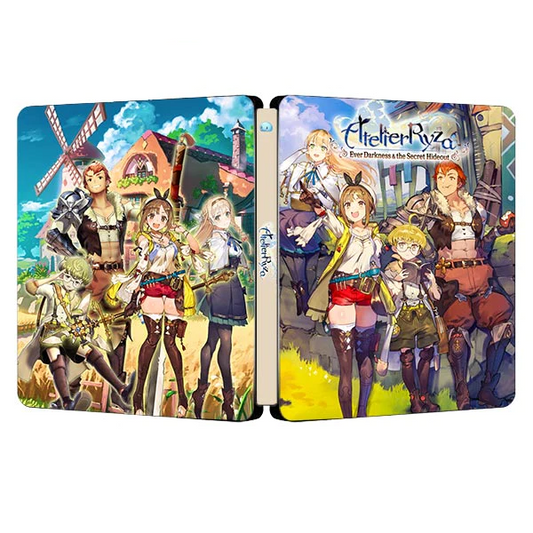 Atelier Ryza Ever Darkness y el escondite secreto | Para PS4/PS5 Steelbook | Caja de fantasía ONi