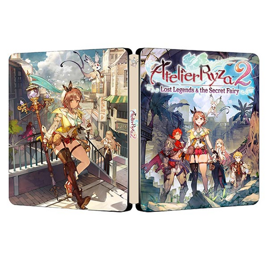 Atelier Ryza 2 Leyendas perdidas y el hada secreta | Para PS4/PS5 Steelbook | Caja de fantasía ONi