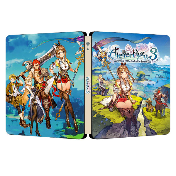 Atelier Ryza 3 Alquimista del fin y la clave secreta | Para PS4/PS5 Steelbook | Caja de fantasía ONi