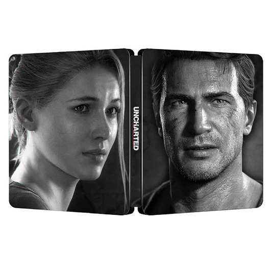 Nate y Elena inexplorados | Para PS4/PS5 Steelbook | Caja de fantasía ONi