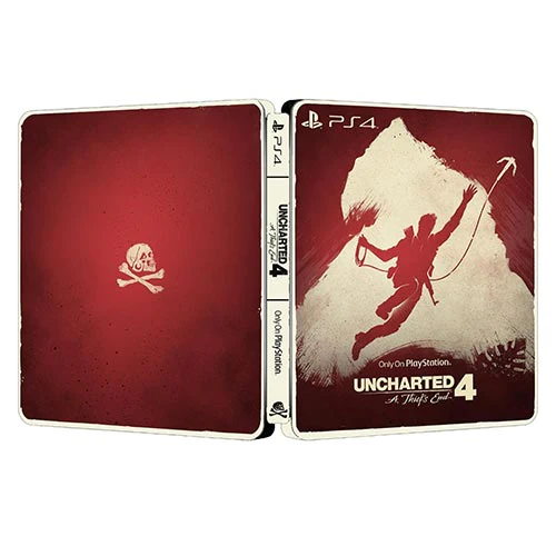 Uncharted 4 El desenlace del ladrón | Para PS4/PS5 Steelbook | Caja de fantasía ONi