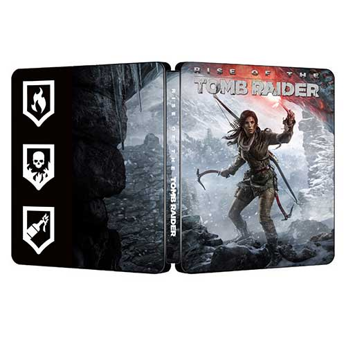 El ascenso del Tomb Raider | Para PS4/PS5 Steelbook | Caja de fantasía ONi