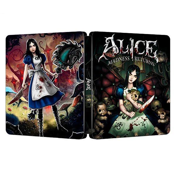 Alice Madness kehrt zurück | Für PS4/PS5 Steelbook | ONi Fantasy Box