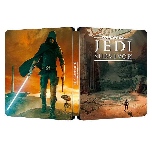 Sobreviviente Jedi de Star Wars | Para PS4/PS5 Steelbook | Caja de fantasía ONi