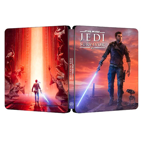 Sobreviviente Jedi de Star Wars | Para PS4/PS5 Steelbook | Caja de fantasía ONi