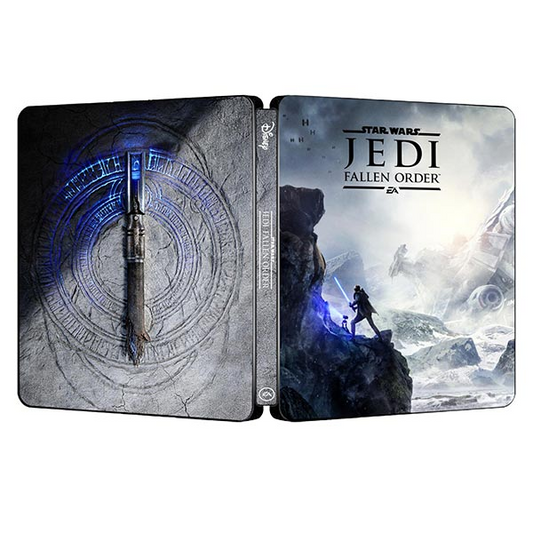 Orden caída de los Jedi de Star Wars | Para PS4/PS5 Steelbook | Caja de fantasía ONi