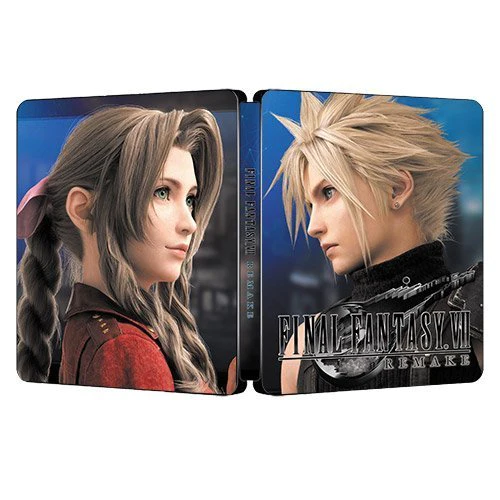 Remake de Final Fantasy VII | Para PS4/PS5 Steelbook | Caja de fantasía ONi