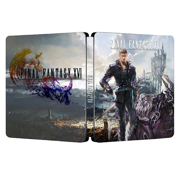 Final Fantasy XVI Cidolfus Telamón | Para PS4/PS5 Steelbook | Caja de fantasía ONi