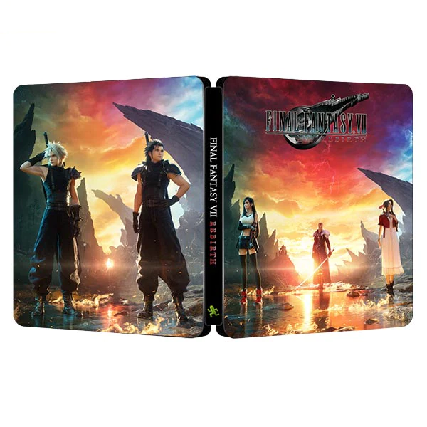 Final Fantasy VII Rebirth | For PS4/PS5 Steelbook | ONi Fantasy Box