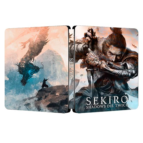 Sekiro Las sombras mueren dos veces | Para PS4/PS5 Steelbook | Caja de fantasía ONi