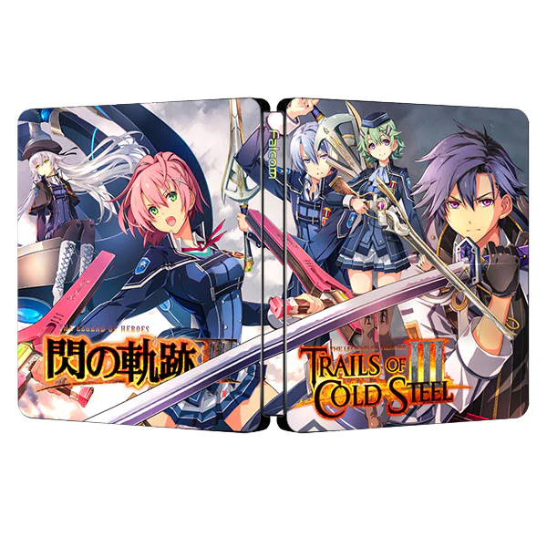 The Legend of Heroes Trails of Cold Steel III | For PS4/PS5 Steelbook | ONi Fantasy Box