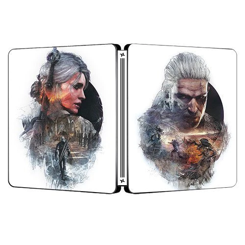 La bruja Ciri | Para PS4/PS5 Steelbook | Caja de fantasía ONi