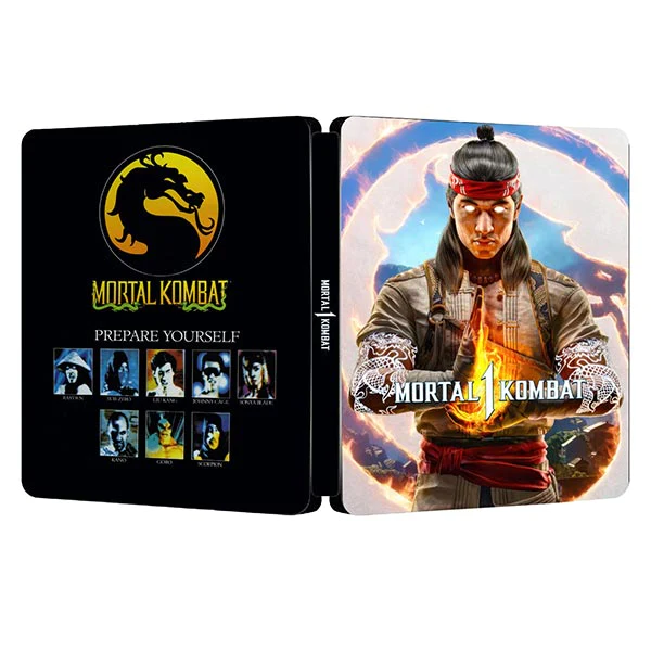 Mortal Kombat 1 | Para PS4/PS5 Steelbook | Caja de fantasía ONi