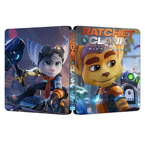 Ratchet &amp; Clank se separan | Para PS4/PS5 Steelbook | Caja de fantasía ONi