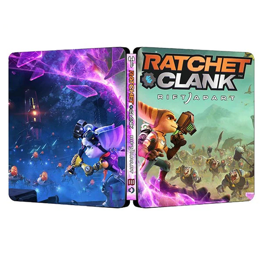 Ratchet &amp; Clank Rift Apart | Für PS4/PS5 Steelbook | ONi Fantasy Box