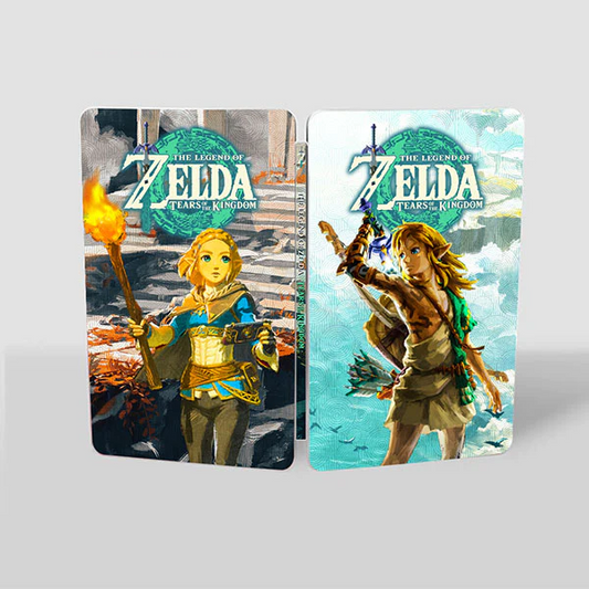 La Leyenda de Zelda Lágrimas del Reino | Para Nintendo Switch Steelbook | Caja de fantasía ONi