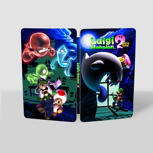 La mansión de Luigi 2 HD | Para Nintendo Switch Steelbook | Caja de fantasía ONi