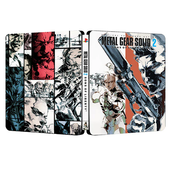 Metal Gear Solid 2 Sons of Liberty | For PS4/PS5 Steelbook | ONi Fantasy Box