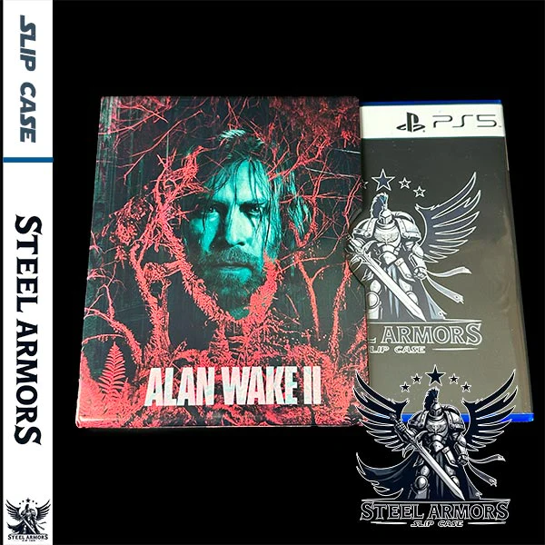 Alan Wake II | For PS4/PS5 Steel Slip Case | ONi Fantasy Box