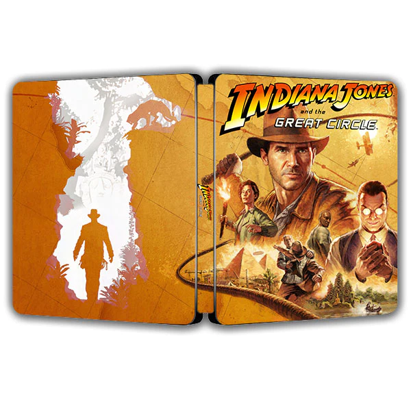 Indiana Jones and the Great Circle | For PS4/PS5 Steelbook | ONi Fantasy Box