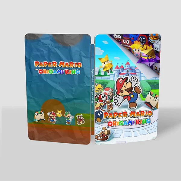 Paper Mario The Origami King | For Nintendo Switch Steelbook | ONi Fantasy Box