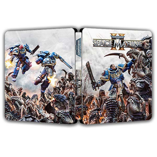 Warhammer 40K Space Marine II | For PS4/PS5 Steelbook | ONi Fantasy Box