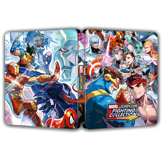 Marvel vs Capcom Fighting Collection Classic | For PS4/PS5 Steelbook | ONi Fantasy Box