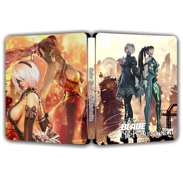 Stellar Blade x NieR Automata DLC Edition | For PS4/PS5 Steelbook | ONi Fantasy Box