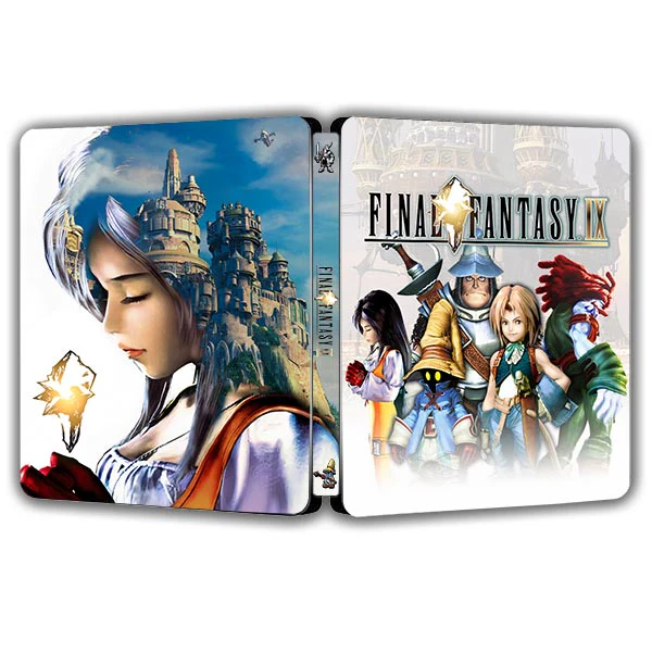 Final Fantasy IX FF9 Classic Edition | For PS4/PS5 Steelbook | ONi Fantasy Box