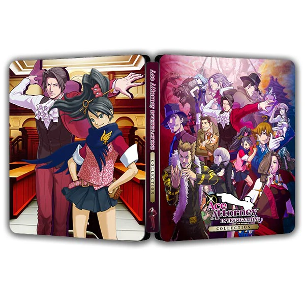 Ace Attorney Investigations Collection ALL Platforms | For PS4/PS5 Steelbook | ONi Fantasy Box