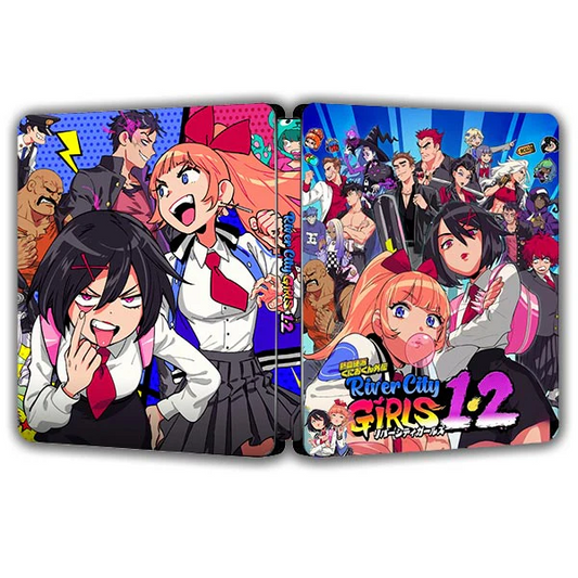 River City Girls 1+2 JP Edition | For PS4/PS5 Steelbook | ONi Fantasy Box