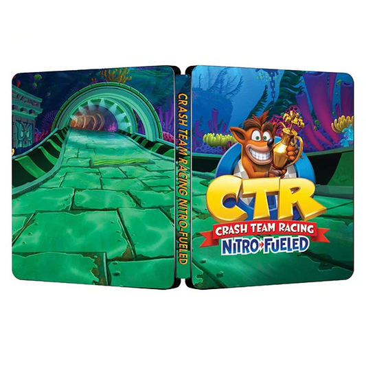 Crash Team Racing Nitro-Fueled | For PS4/PS5 Steelbook | ONi Fantasy Box